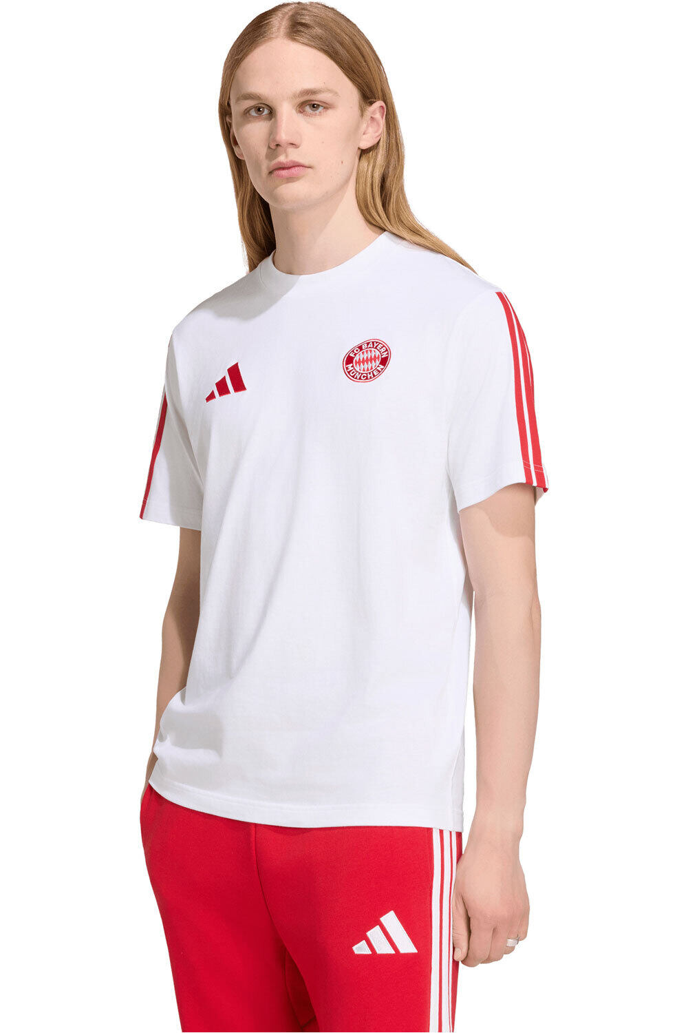 adidas camiseta de fútbol oficiales FC BAYERN MNICH DNA vista frontal