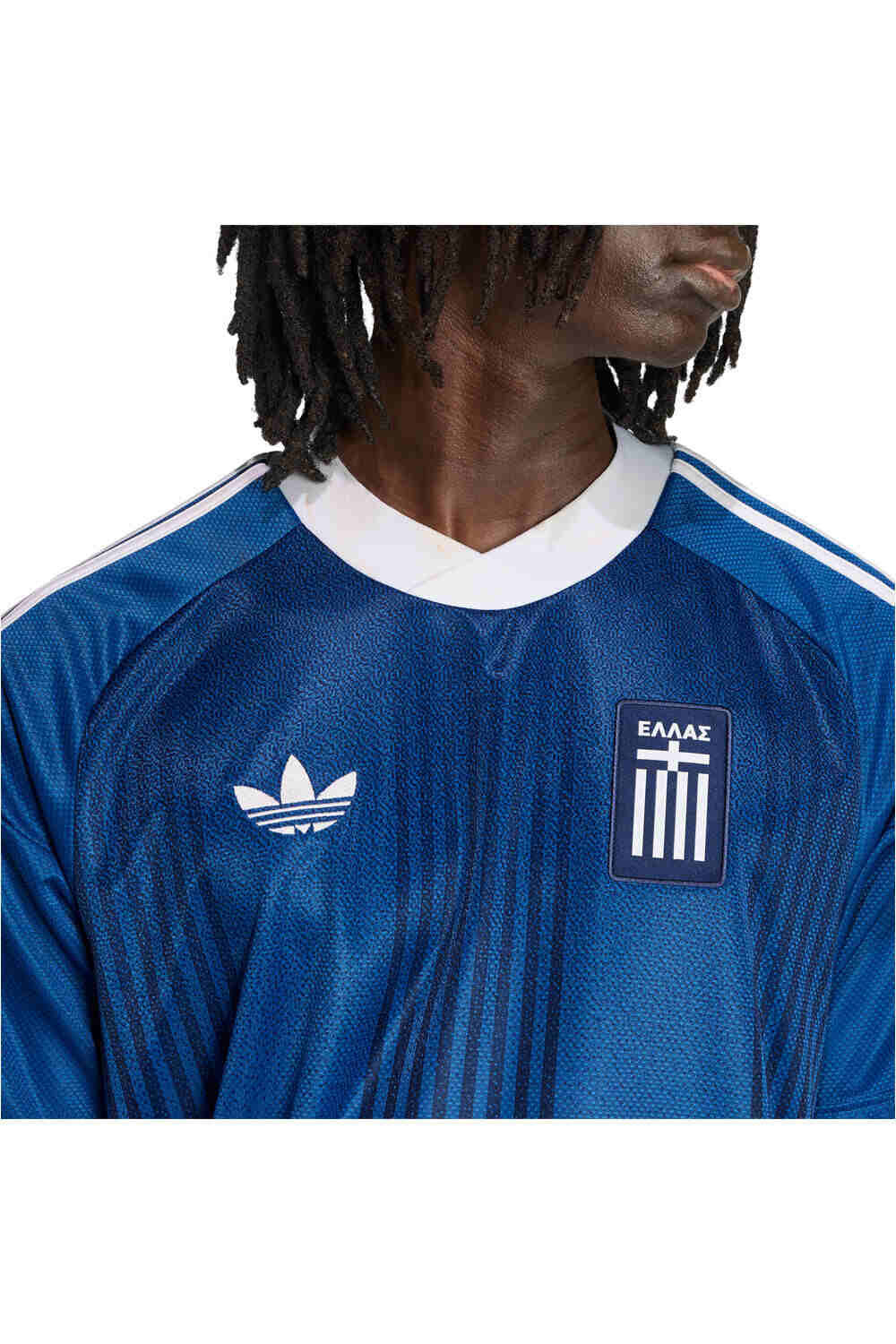 adidas camiseta de fútbol oficiales GRECIA 26 A JSY vista detalle