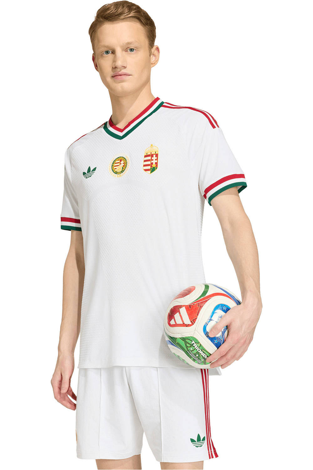 adidas camiseta de fútbol oficiales HUNGRIA 26 A JSY AU vista frontal