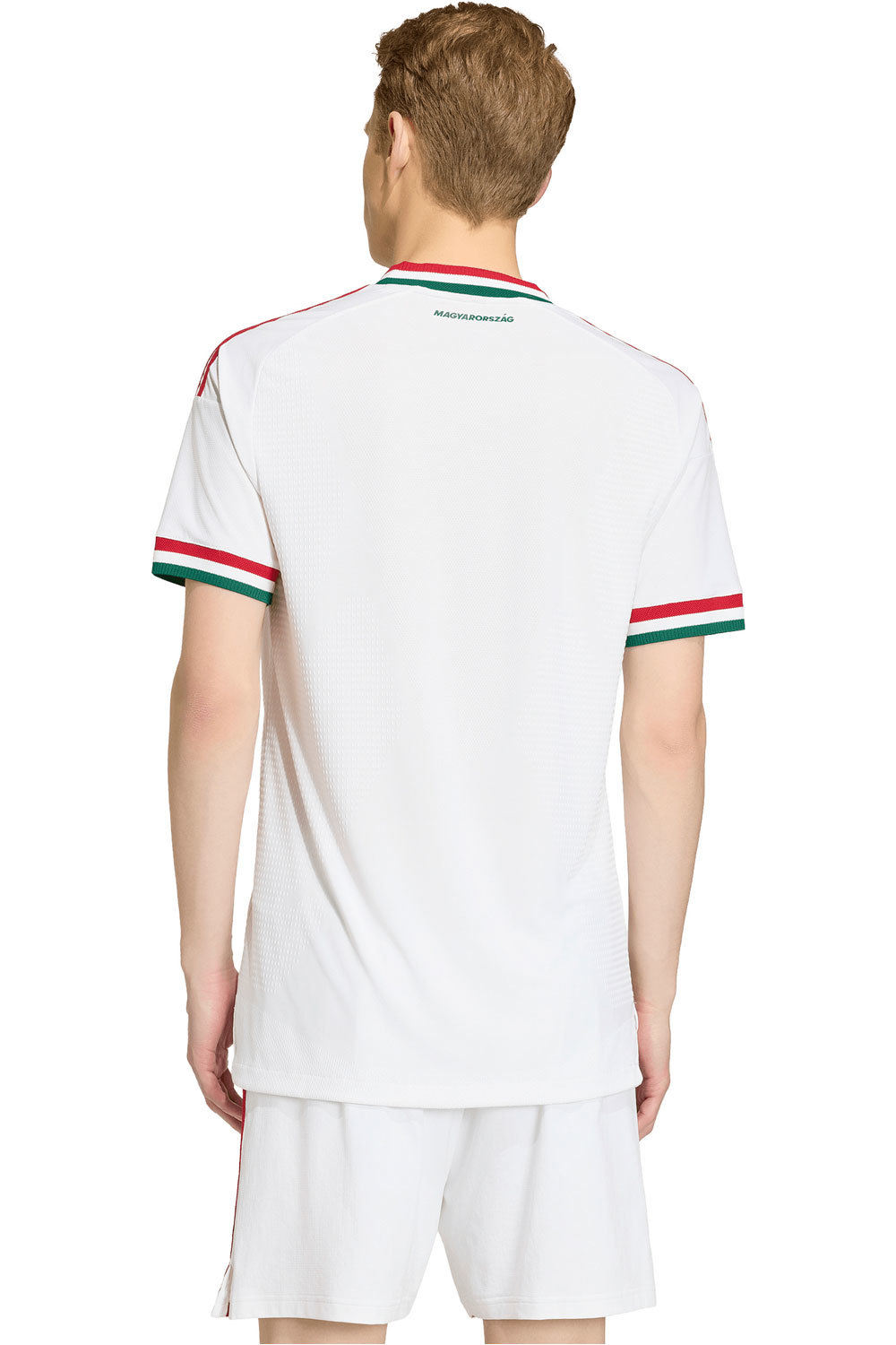 adidas camiseta de fútbol oficiales HUNGRIA 26 A JSY AU vista trasera