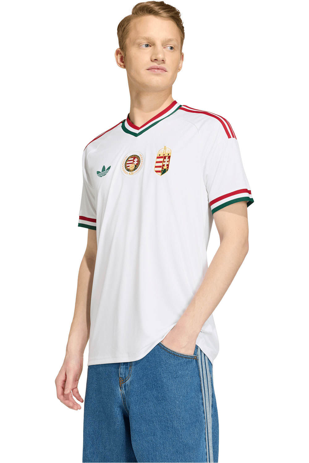 adidas camiseta de fútbol oficiales HUNGRIA 26 A JSY vista frontal