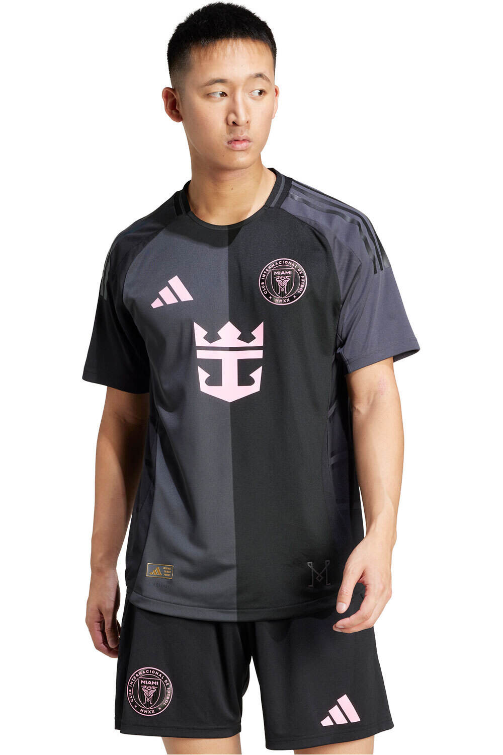 adidas camiseta de fútbol oficiales INTER MIAMI 25 A JSY AU vista frontal