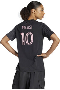 adidas camiseta de fútbol oficiales INTER MIAMI 25 A JSY W N vista trasera