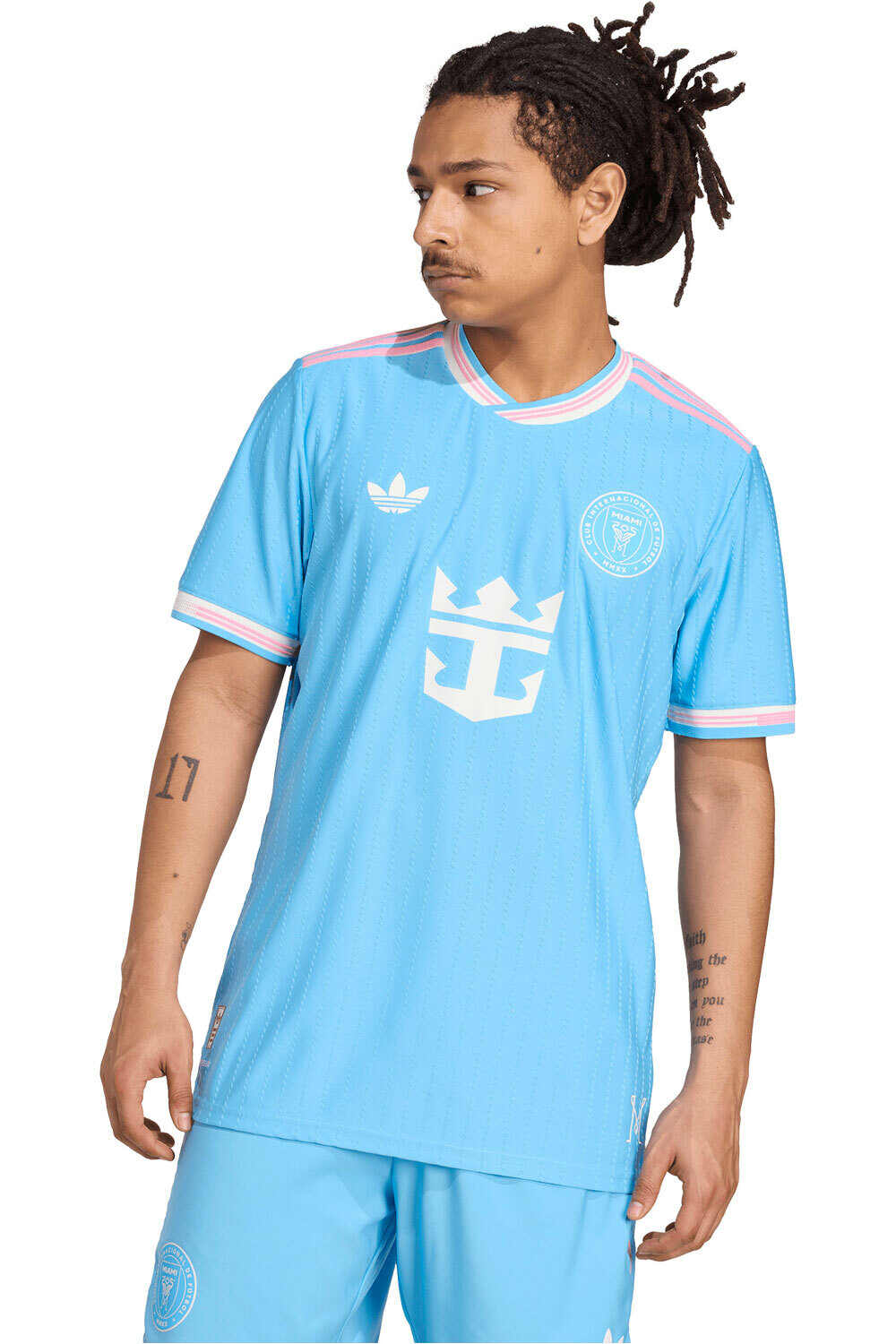 adidas camiseta de fútbol oficiales INTER MIAMI 26 3 JSY AU vista frontal