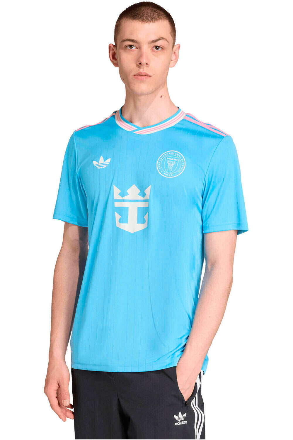 adidas camiseta de fútbol oficiales INTER MIAMI 26 3 JSY MESSI vista frontal