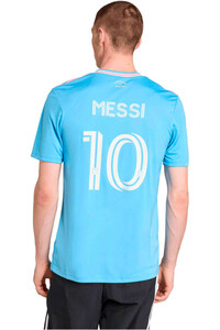 adidas camiseta de fútbol oficiales INTER MIAMI 26 3 JSY MESSI vista trasera