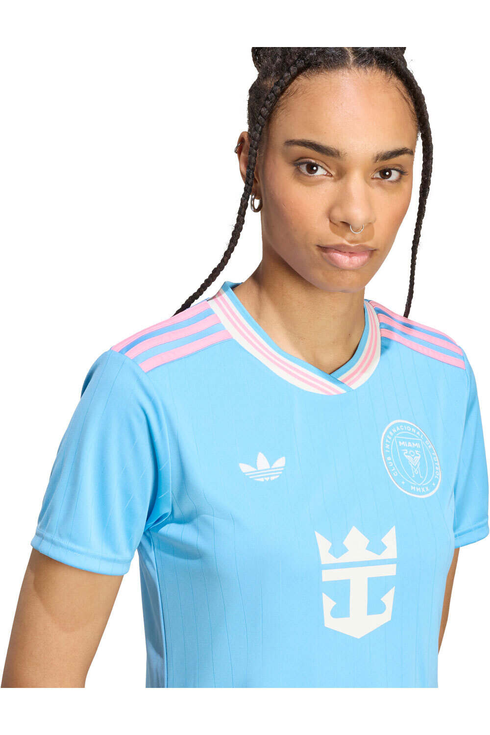 adidas camiseta de fútbol oficiales INTER MIAMI 26 3 JSY W N vista detalle