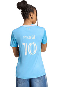 adidas camiseta de fútbol oficiales INTER MIAMI 26 3 JSY W N vista trasera