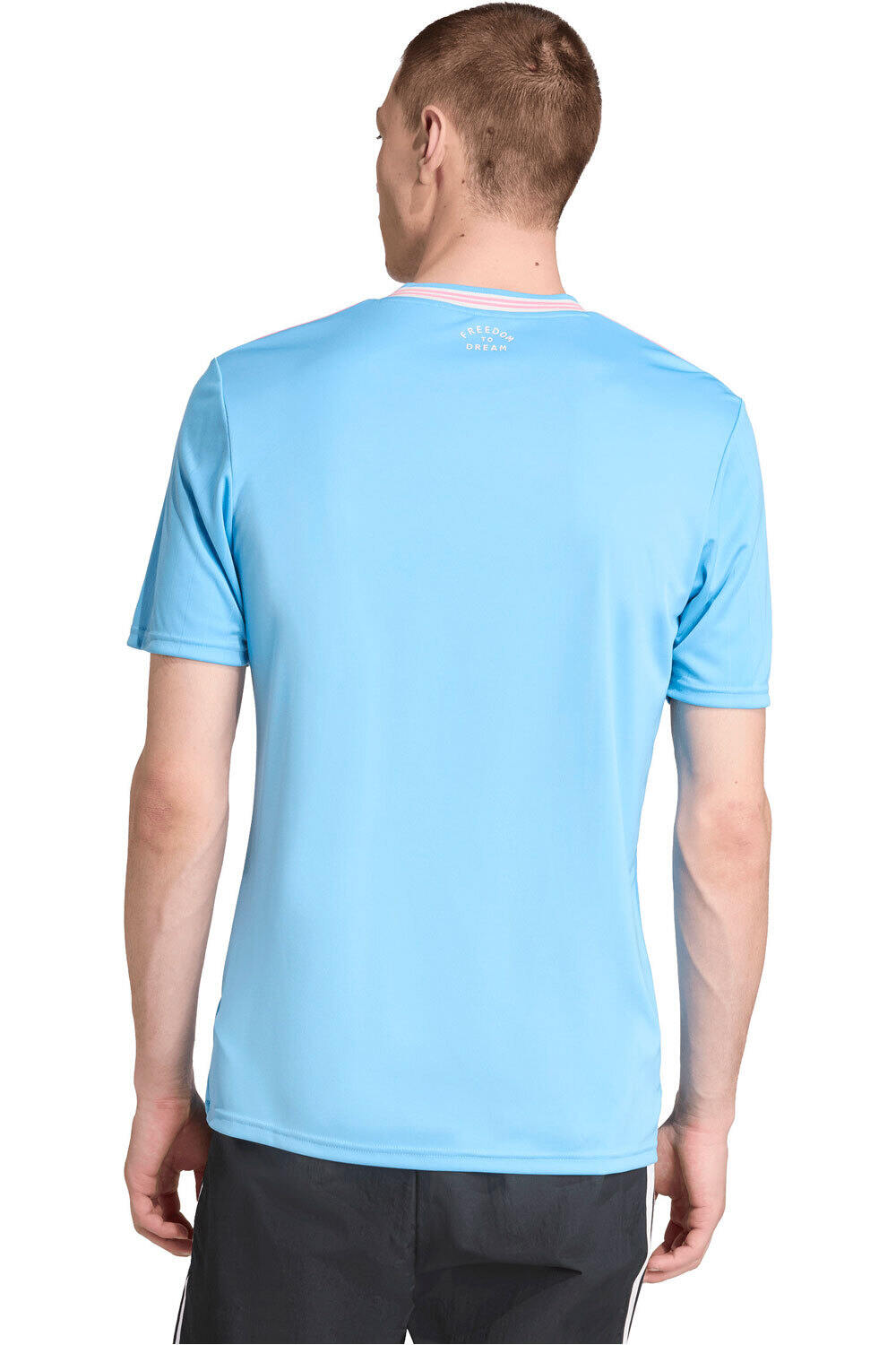 adidas camiseta de fútbol oficiales INTER MIAMI CF 25/26 vista trasera