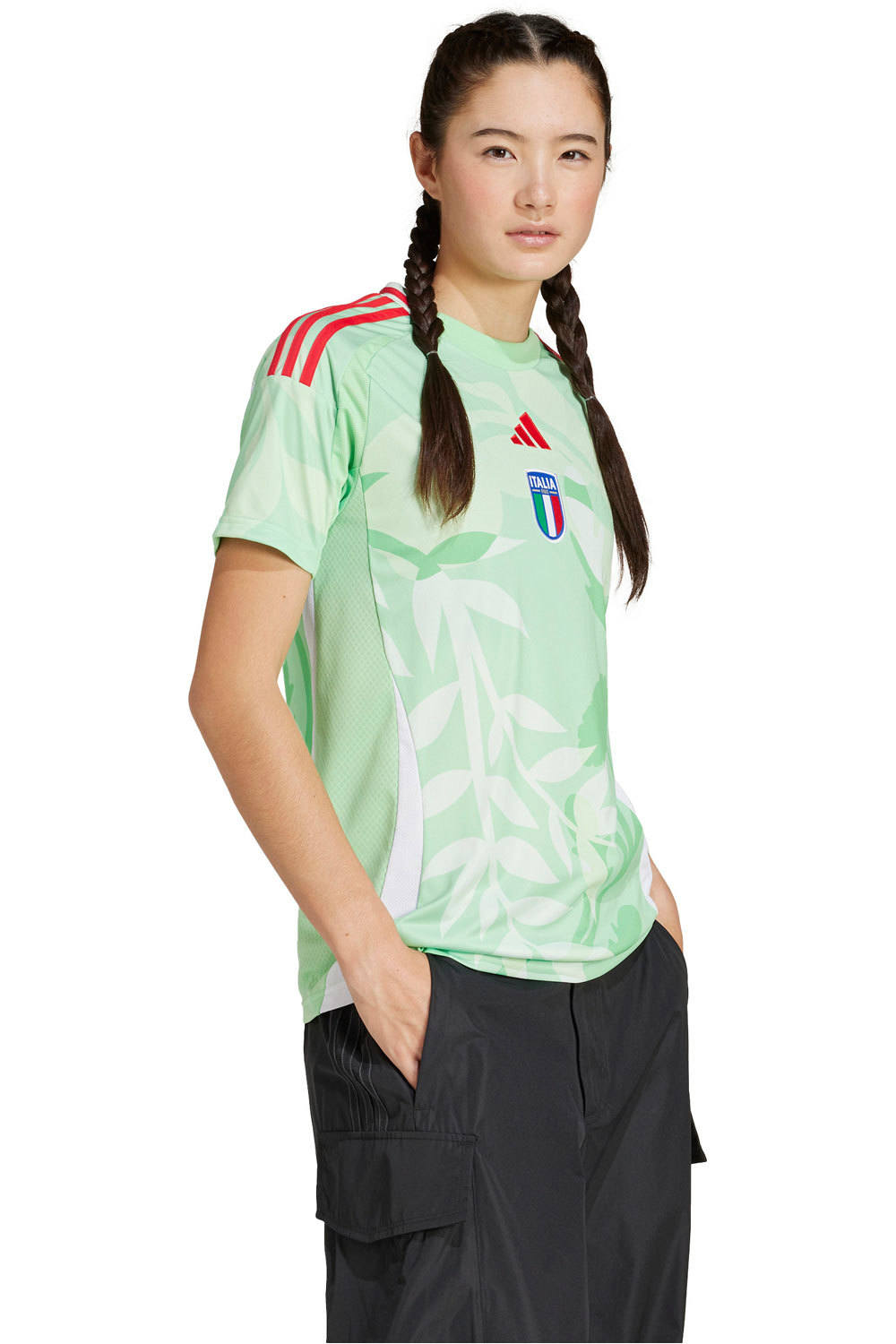 adidas camiseta de fútbol oficiales ITALIA 24 A JSY W vista detalle