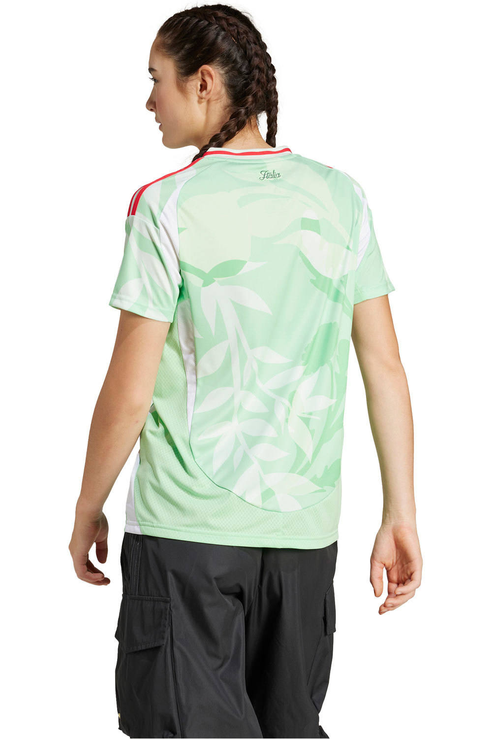 adidas camiseta de fútbol oficiales ITALIA 24 A JSY W vista trasera