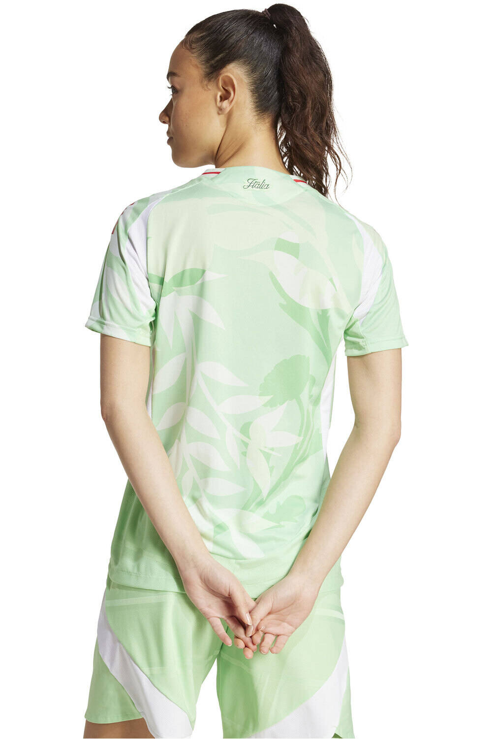 adidas camiseta de fútbol oficiales ITALIA 25 A JSY AU W vista trasera