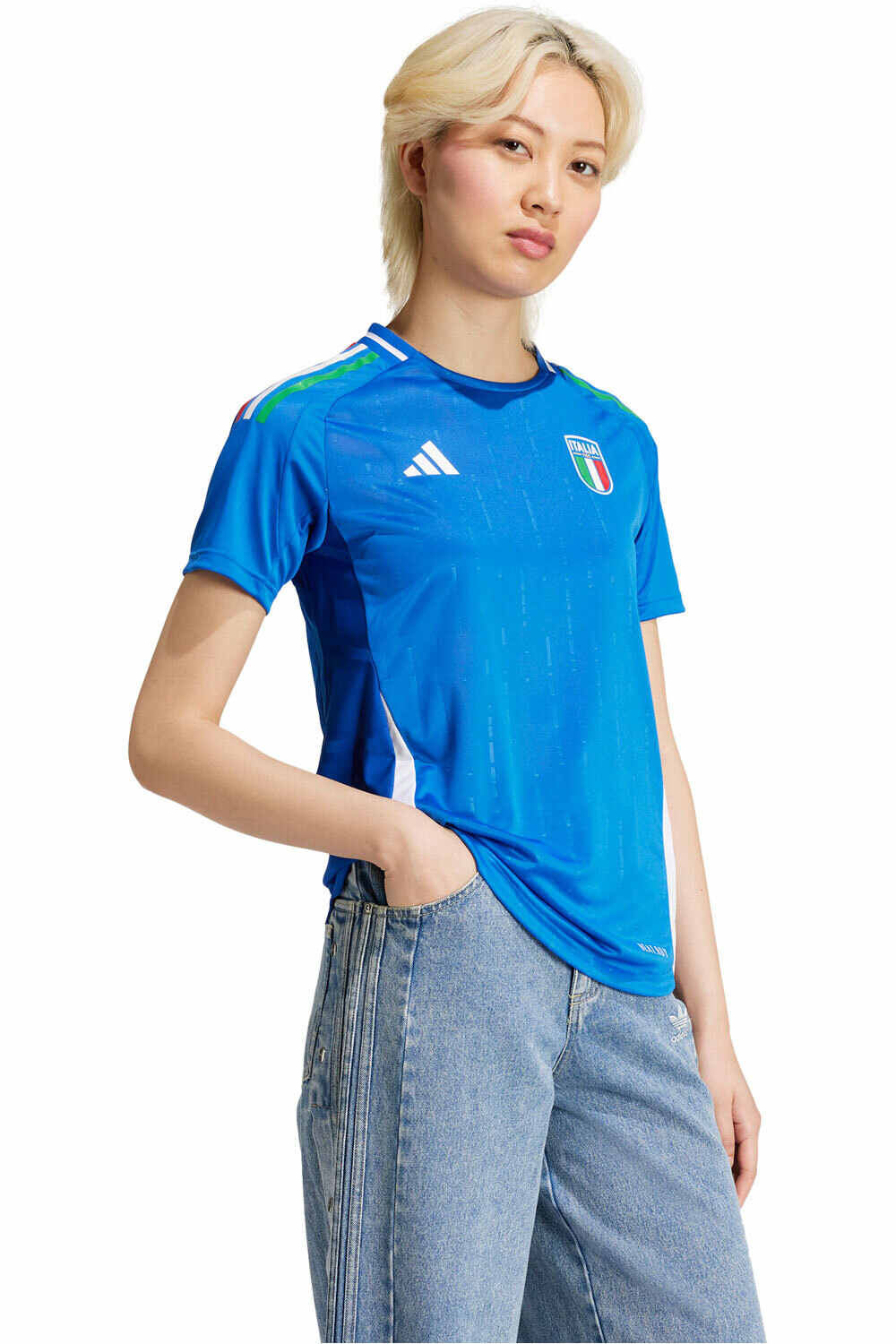 adidas camiseta de fútbol oficiales ITALIA 25 H JSY AUW0 vista detalle