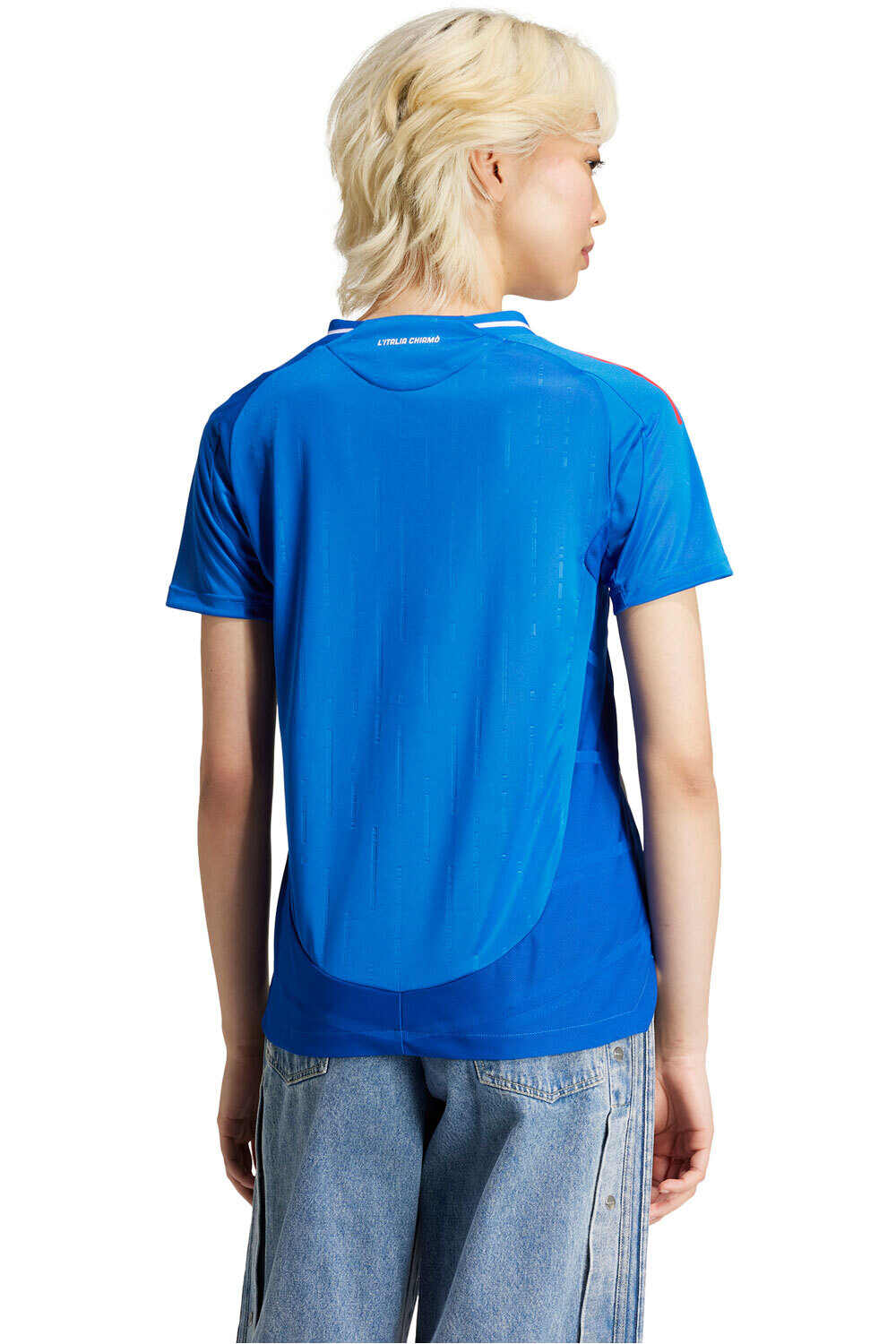 adidas camiseta de fútbol oficiales ITALIA 25 H JSY AUW0 vista trasera