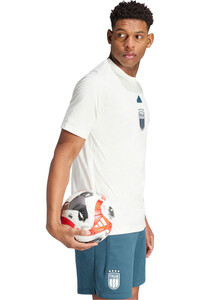 adidas camiseta de fútbol oficiales ITALIA 25 TRV TEE vista detalle