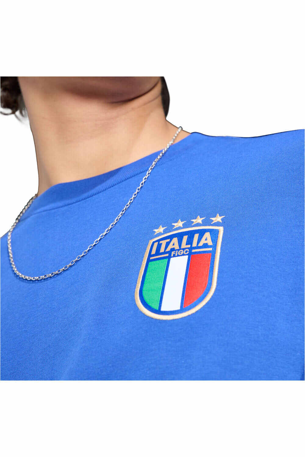 adidas camiseta de fútbol oficiales ITALIA 26 DNA TEE AZ 03