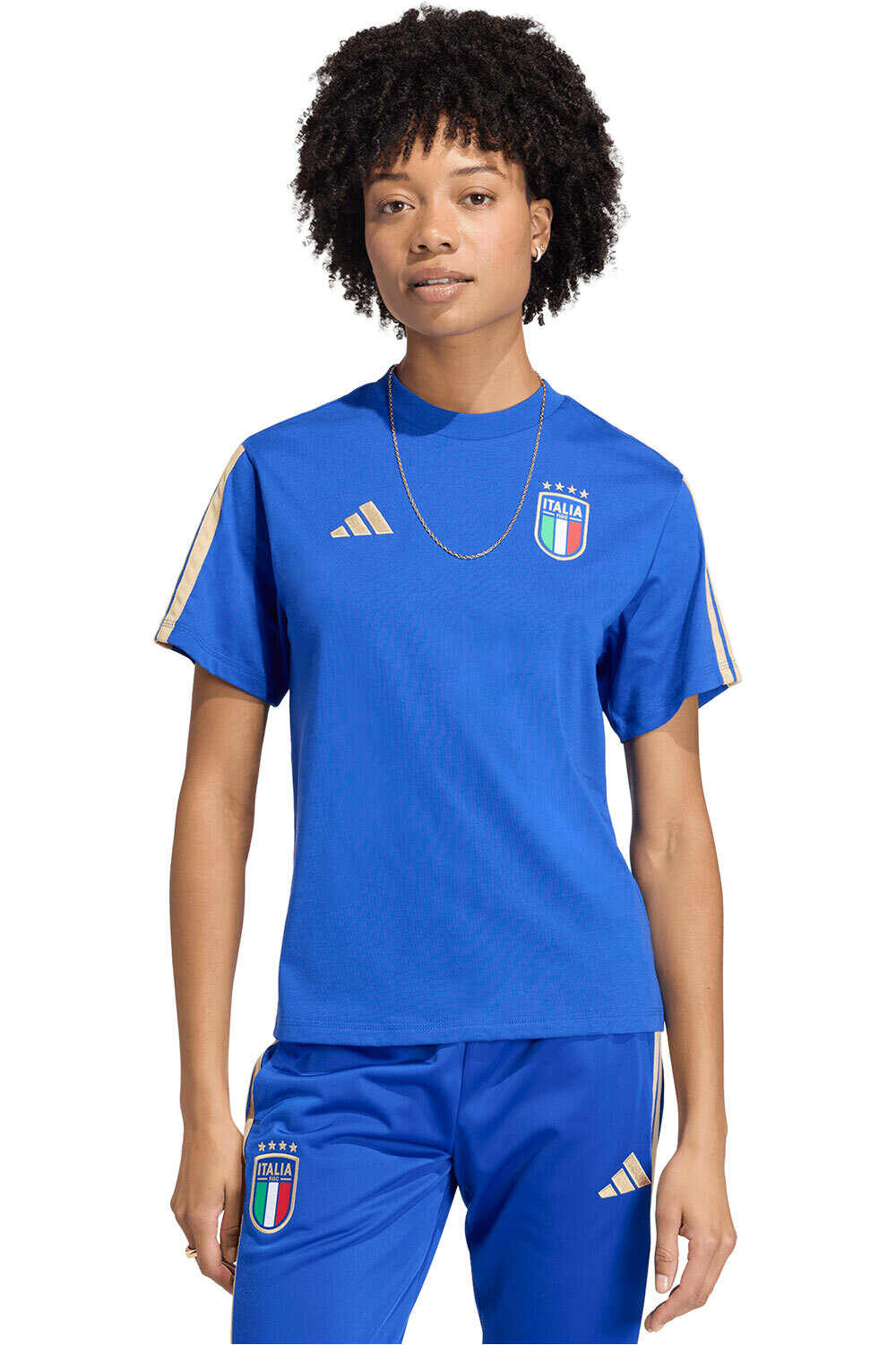 adidas camiseta de fútbol oficiales ITALIA 26 DNA vista frontal
