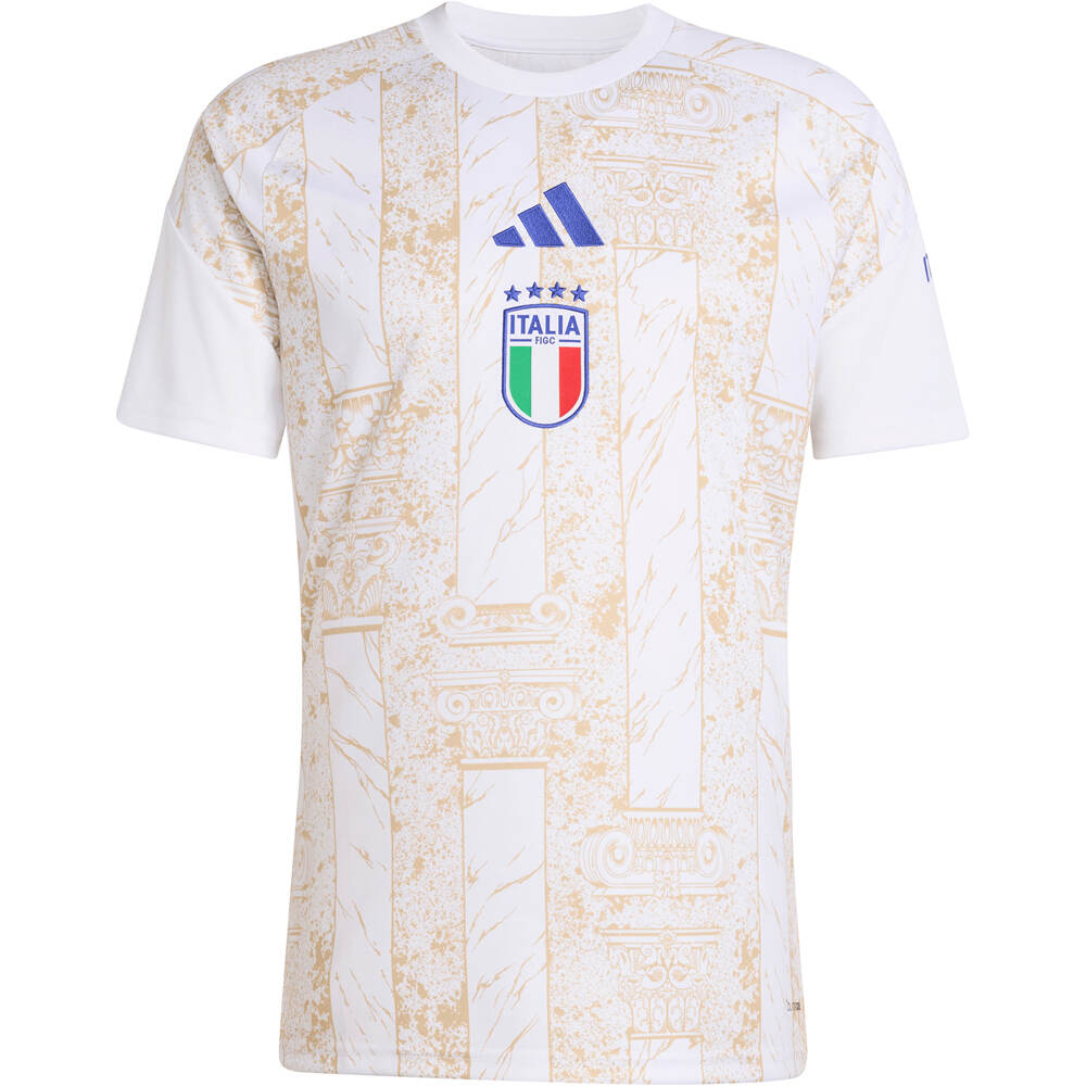 adidas camiseta de fútbol oficiales ITALIA 26 PREMATCH vista frontal