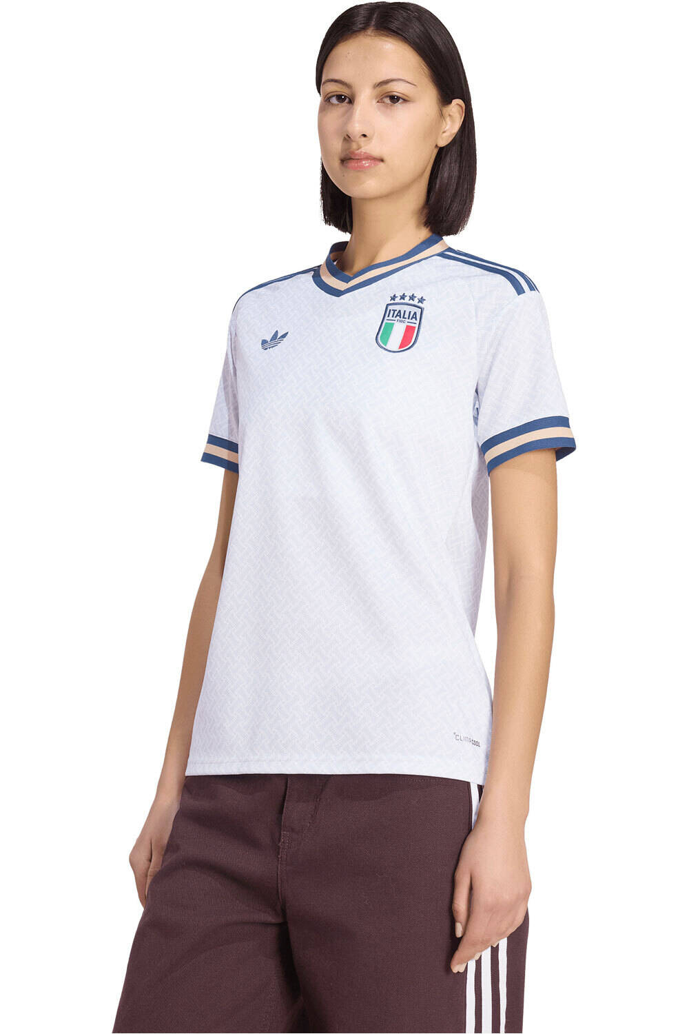 adidas camiseta de fútbol oficiales ITALIA 26 SEGUNDA EQUIPACIN vista frontal