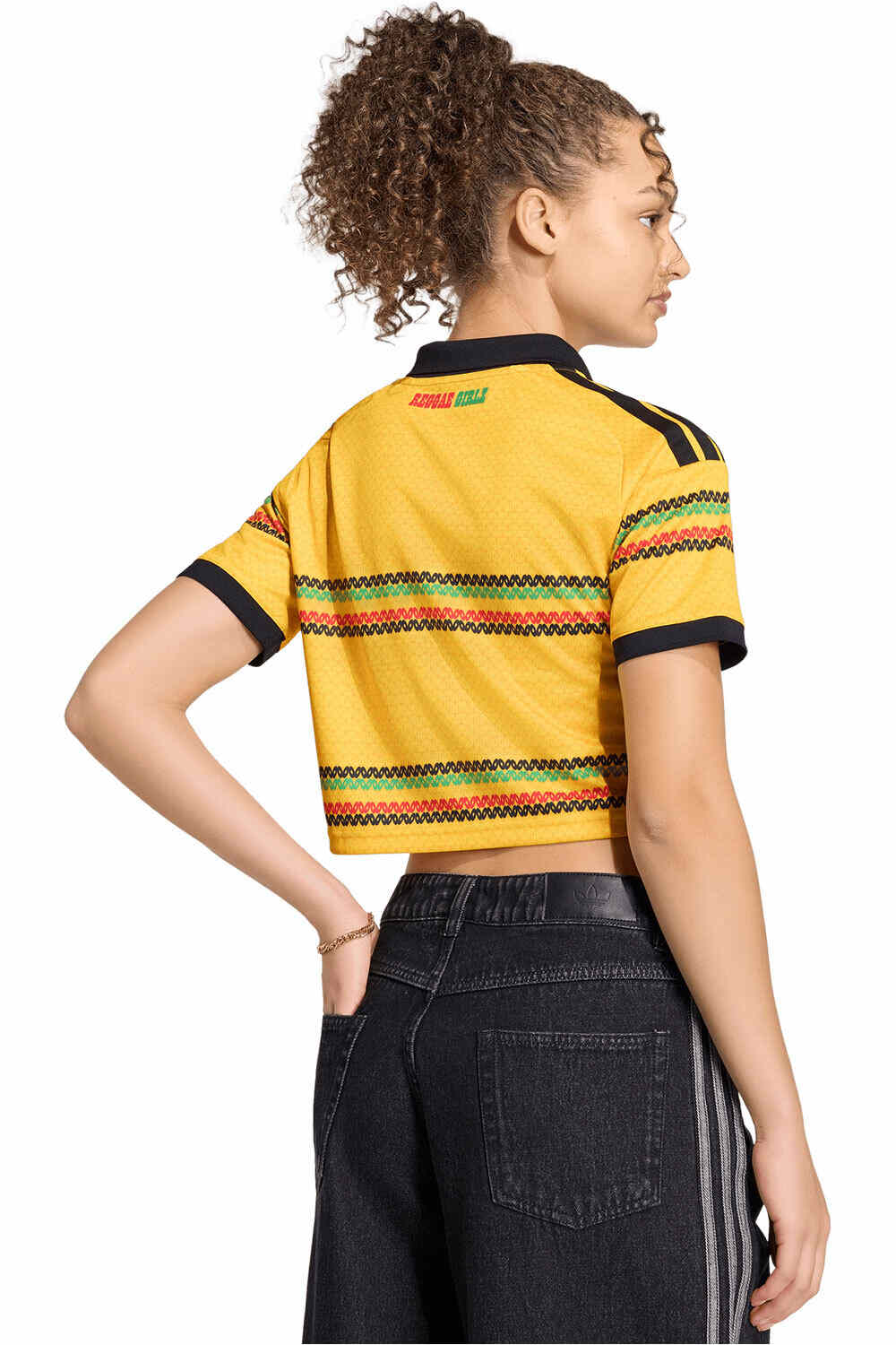 adidas camiseta de fútbol oficiales JAMAICA 26 H JSY CRO W vista trasera