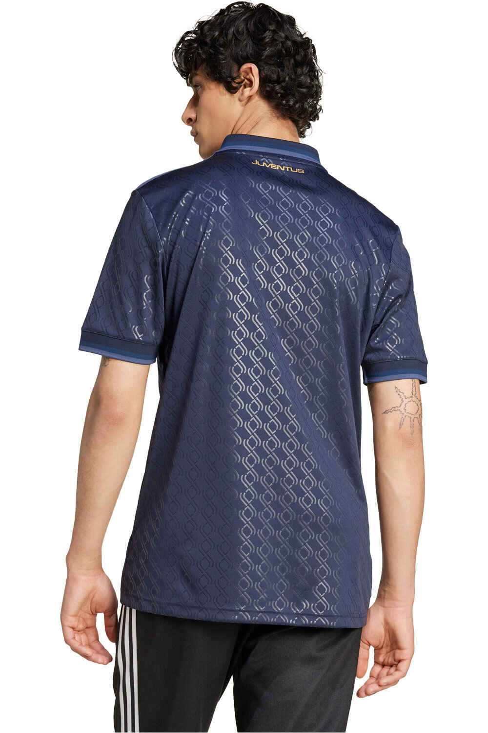 adidas camiseta de fútbol oficiales JUVENTUS 25  3 JSY vista trasera
