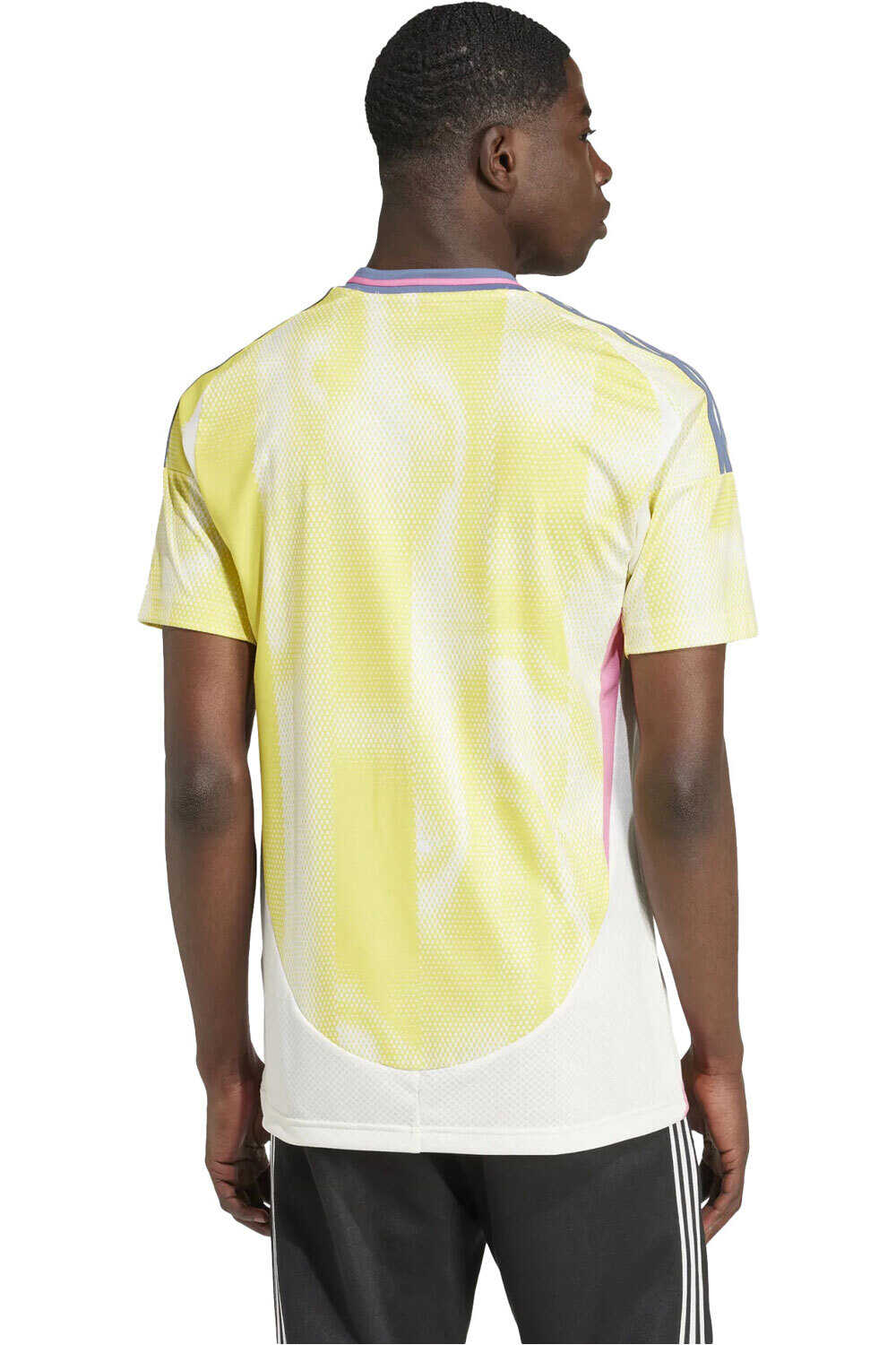 adidas camiseta de fútbol oficiales JUVENTUS 25 A JSY BLRS vista trasera