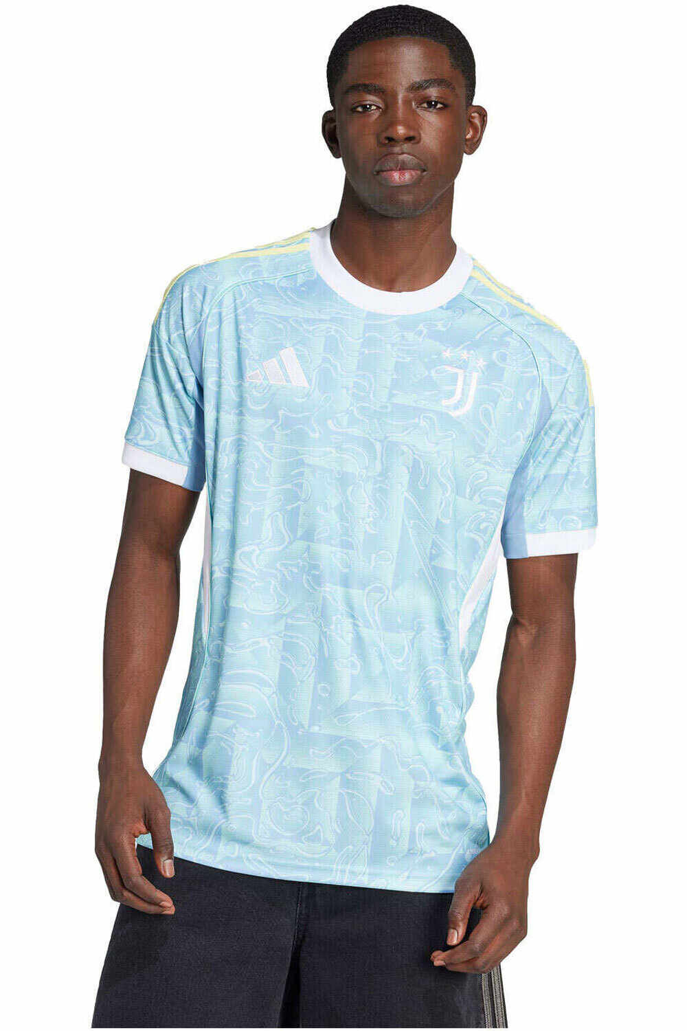 adidas camiseta de fútbol oficiales JUVENTUS 26 A JSY vista frontal