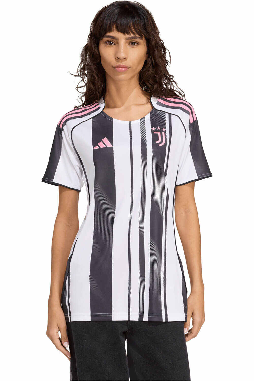 adidas camiseta de fútbol oficiales JUVENTUS 26 H JSY W vista frontal