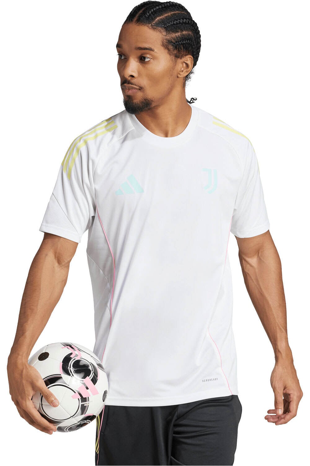 adidas camiseta de fútbol oficiales JUVENTUS 26 TR JSY vista frontal