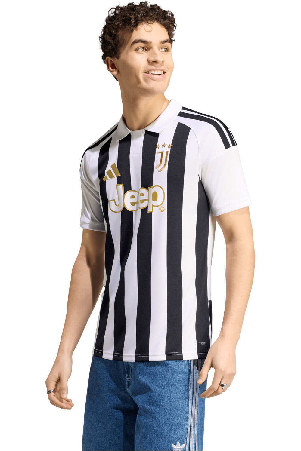 adidas camiseta de fútbol oficiales JUVENTUS 27 H JSY vista frontal