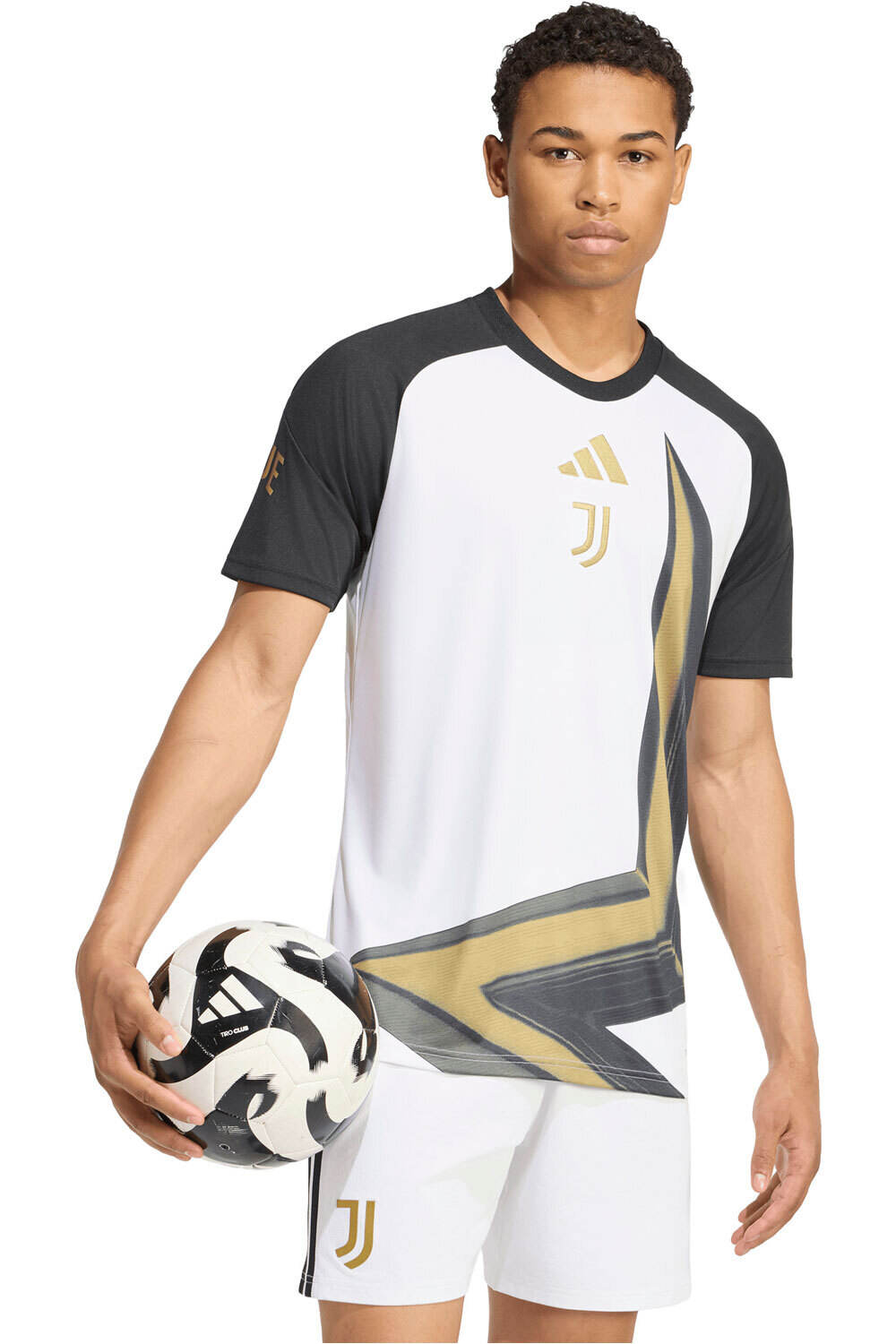 adidas camiseta de fútbol oficiales JUVENTUS 27 PRESHI vista frontal