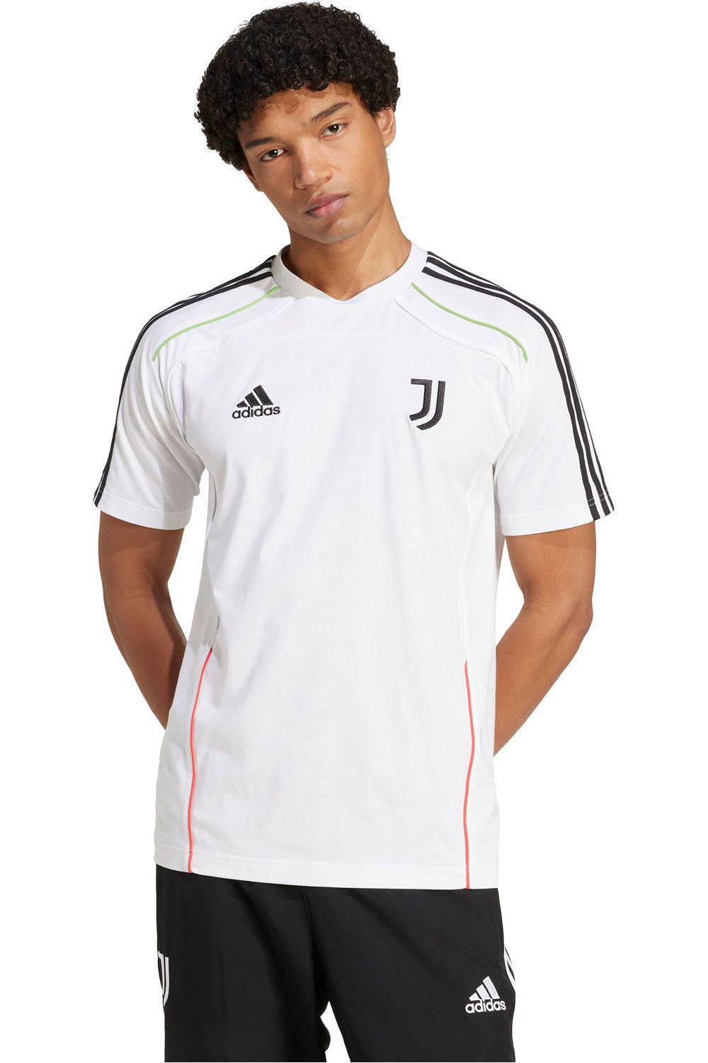 adidas camiseta de fútbol oficiales Juventus UBP vista frontal