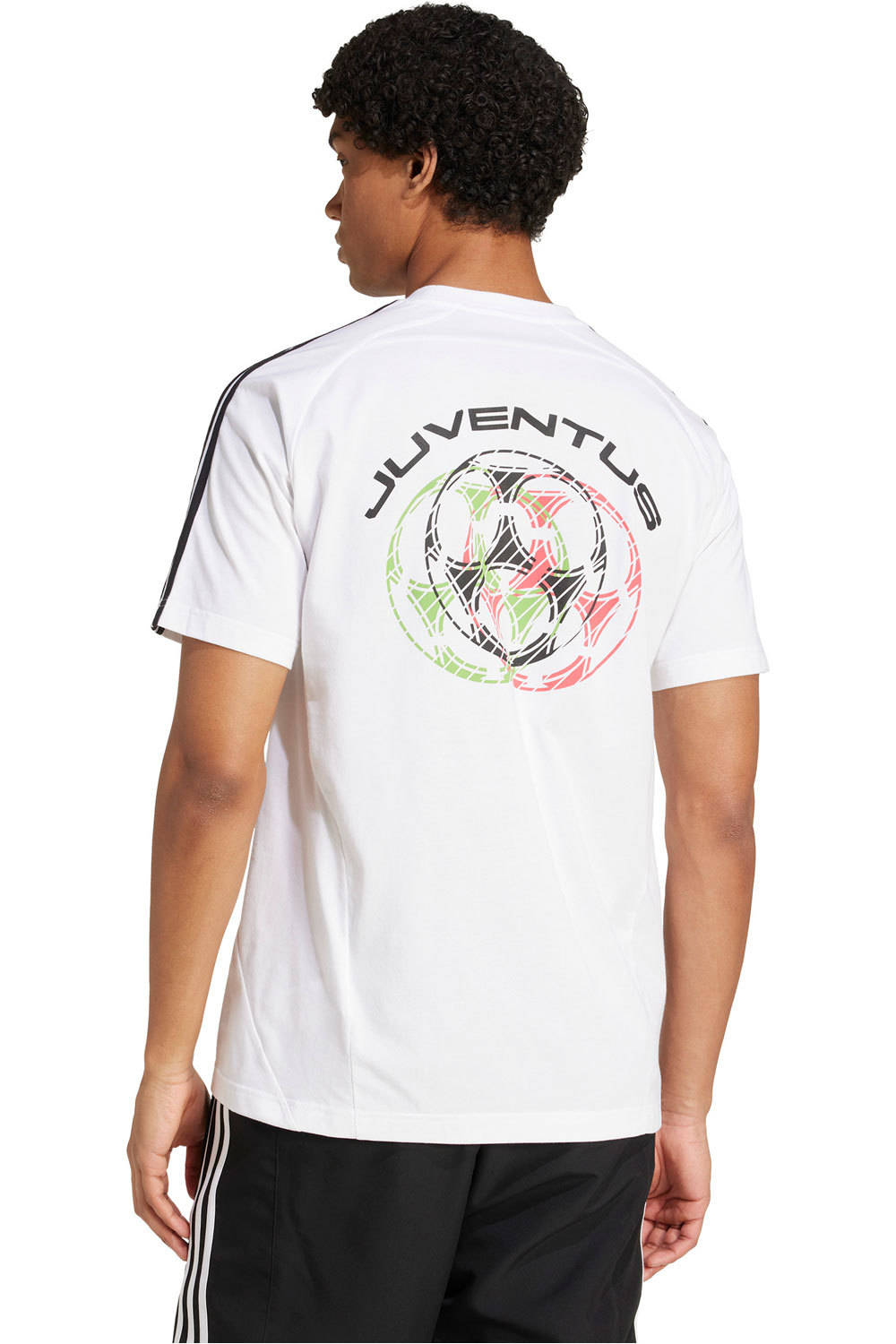 adidas camiseta de fútbol oficiales Juventus UBP vista trasera