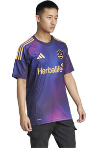 adidas camiseta de fútbol oficiales L.A.GALAXY 25 A JSY vista detalle