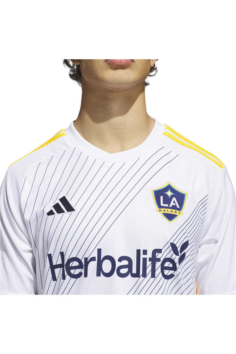adidas camiseta de fútbol oficiales L.A.GALAXY 25 H JSY vista detalle