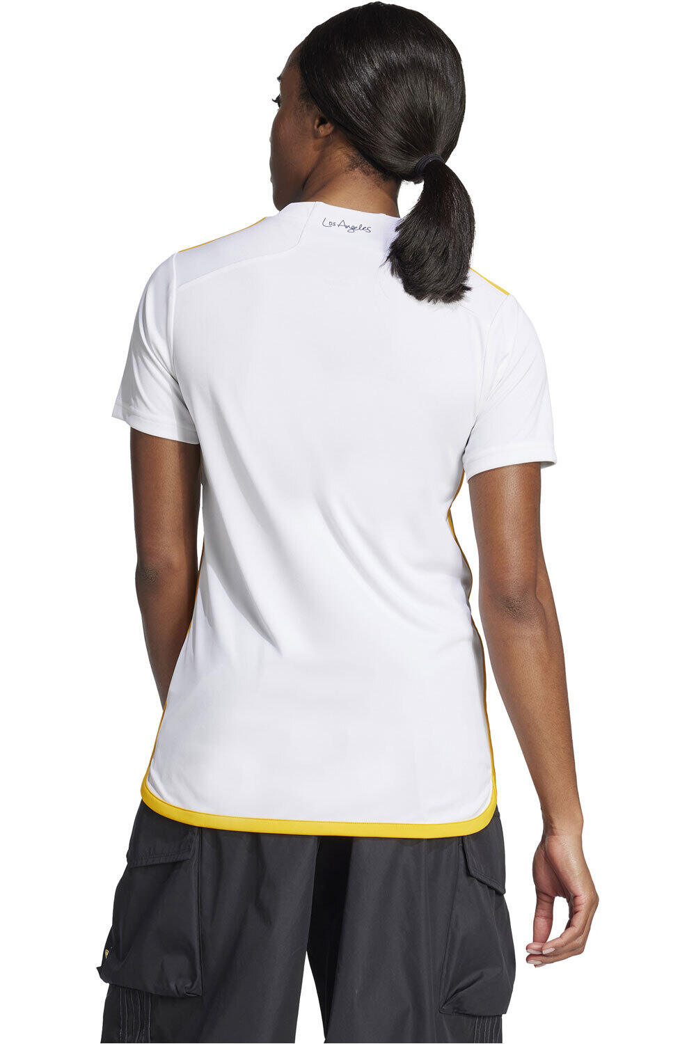 adidas camiseta de fútbol oficiales L.A.GALAXY 25 H JSY W vista trasera
