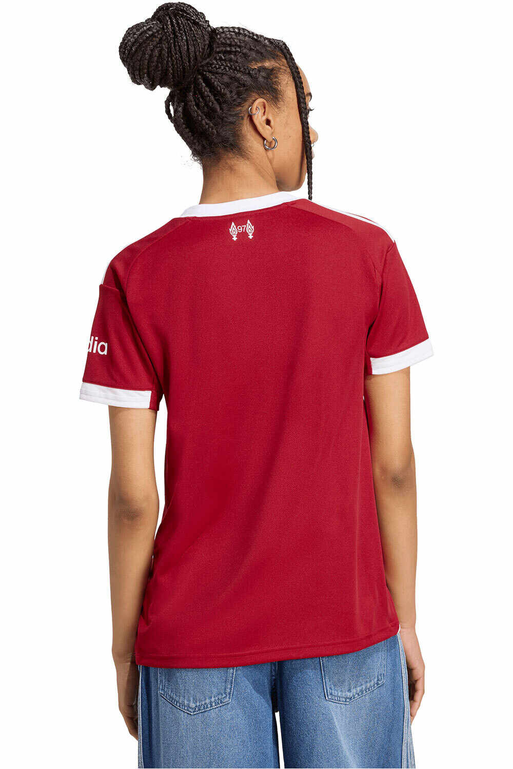 adidas camiseta de fútbol oficiales LIVERPOOL 26 H JSY W vista trasera