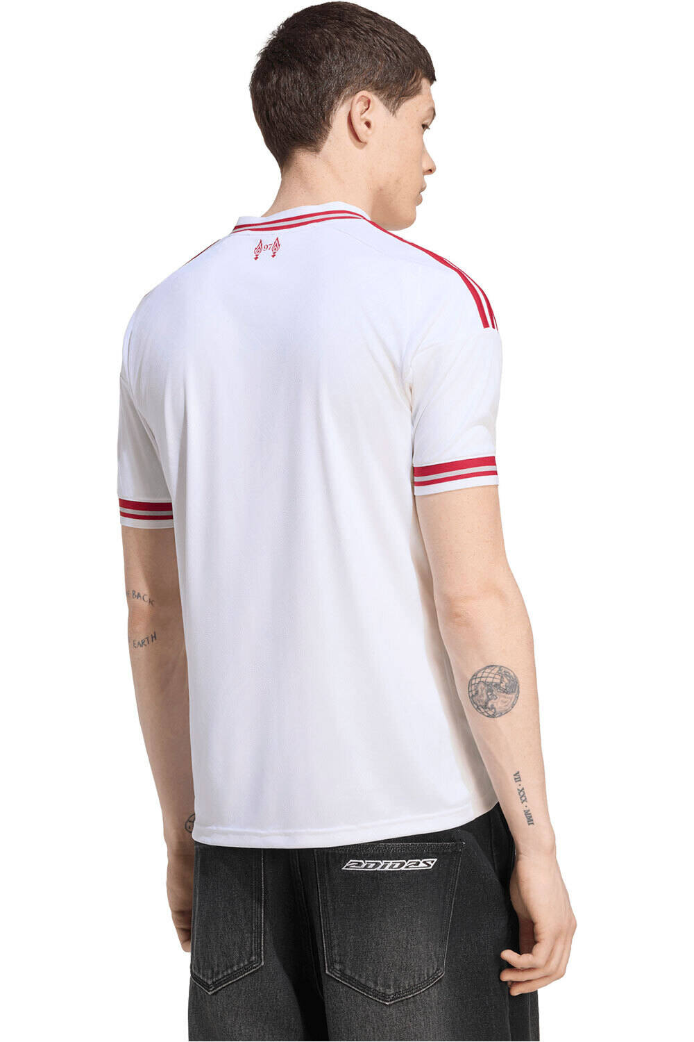 adidas camiseta de fútbol oficiales LIVERPOOL 27 A JSY vista trasera