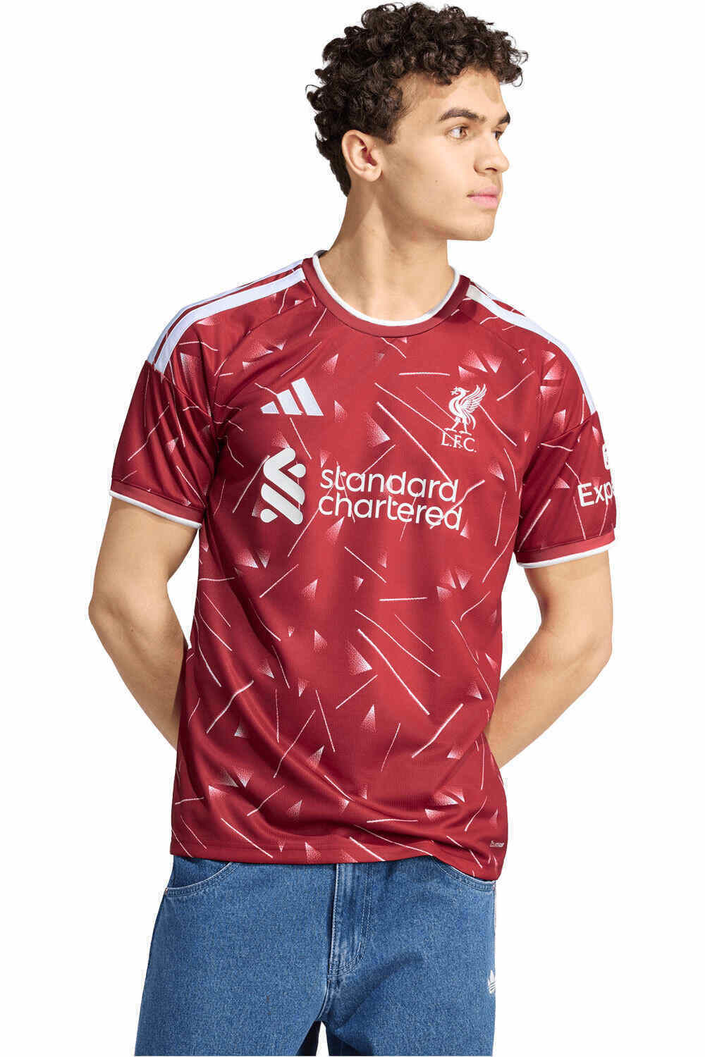adidas camiseta de fútbol oficiales LIVERPOOL 27 H JSY vista frontal