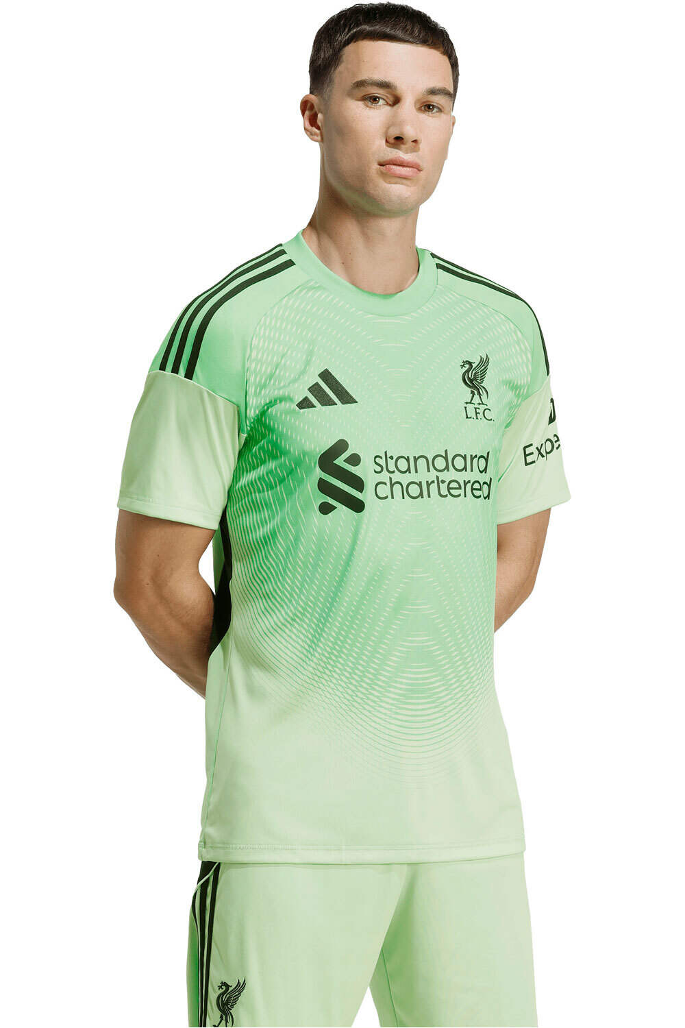 adidas camiseta de fútbol oficiales LIVERPOOL FC 25/26 GOALKEEPER vista detalle