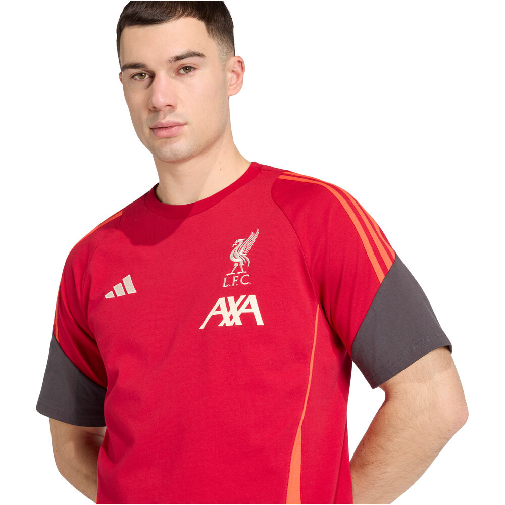 adidas camiseta de fútbol oficiales LIVERPOOL FC TIRO 25 COMPET COTTON vista detalle
