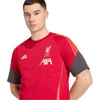 adidas camiseta de fútbol oficiales LIVERPOOL FC TIRO 25 COMPET COTTON vista detalle