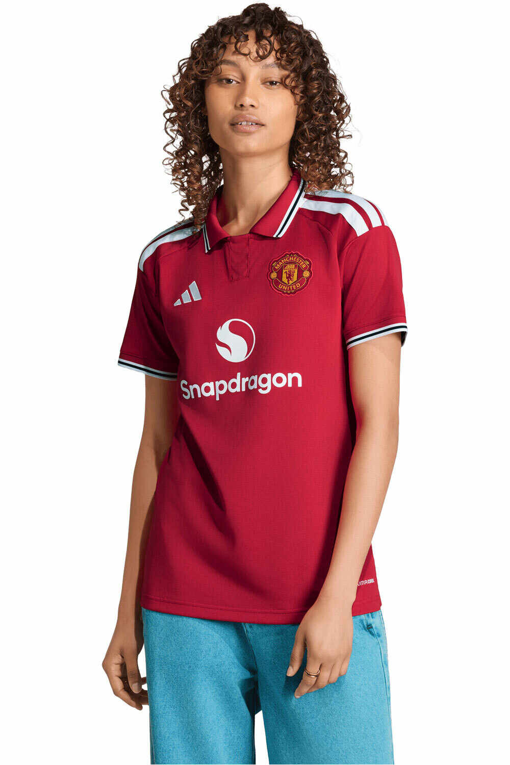 adidas camiseta de fútbol oficiales MANCHESTER UNITED 26/27 1a EQUIPACIN vista frontal
