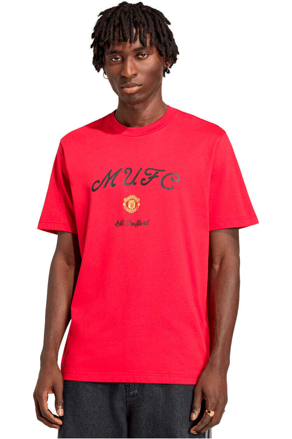 adidas camiseta de fútbol oficiales MANCHESTER UNITED SEASONAL vista frontal