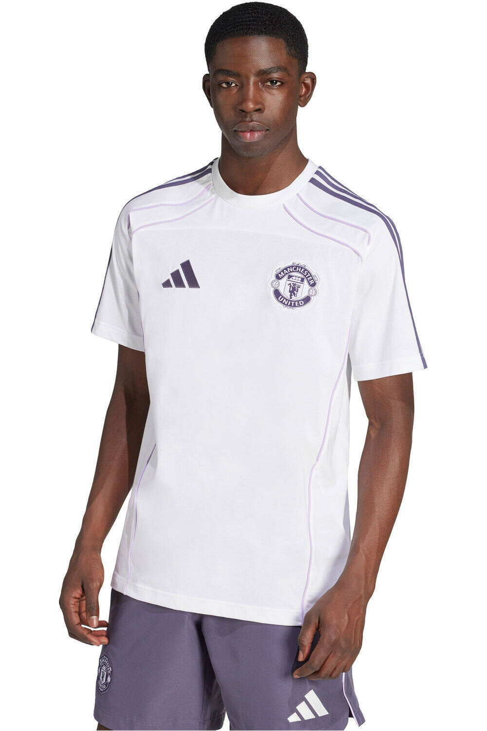 adidas camiseta de fútbol oficiales MANCHESTER UNITED UBP vista frontal