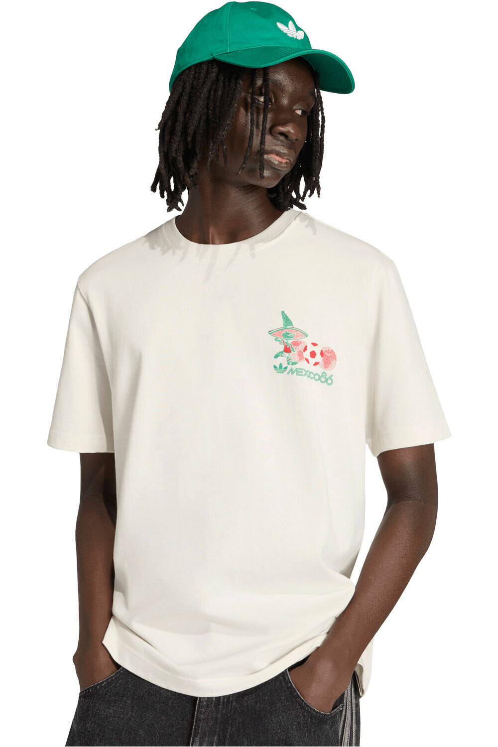 adidas camiseta de fútbol oficiales MASCOTA COPA MUNDIAL LA FIFA 2026 vista detalle