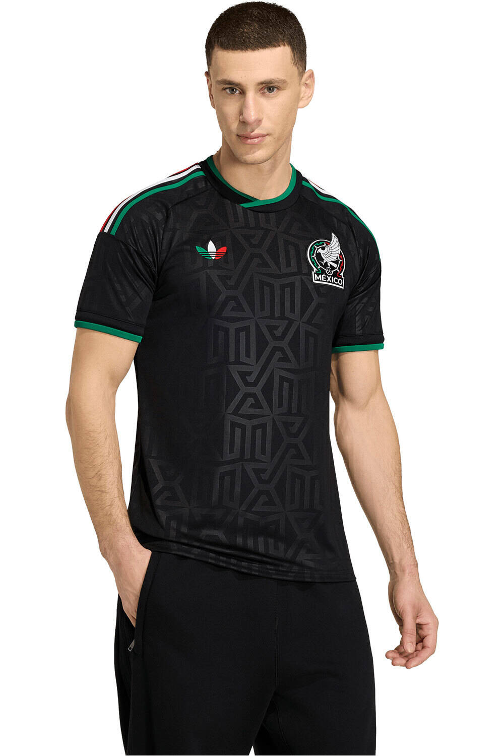adidas camiseta de fútbol oficiales MEXICO 26 3ER JSY vista frontal