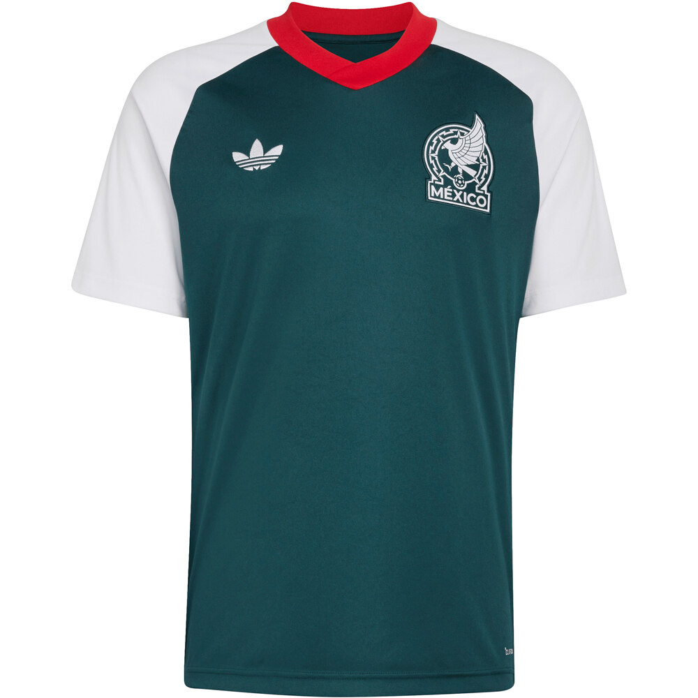adidas camiseta de fútbol oficiales MEXICO 26 CALENTAMIENTO 2 EQUIPACION 04