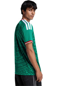 adidas camiseta de fútbol oficiales MEXICO 26 H JSY vista trasera