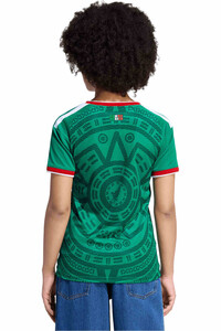 adidas camiseta de fútbol oficiales MEXICO 26 H JSY W D vista trasera
